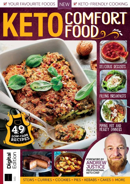 Keto Comfort Food - 4th Edition - December 2022