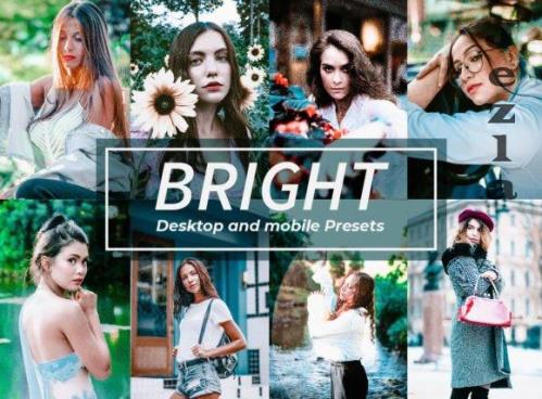 8 Bright Lightroom Presets