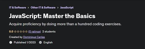 JavaScript Master the Basics