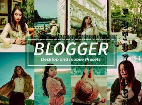 8 Blogger Lightroom Presets