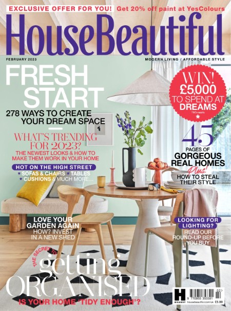 House Beautiful UK - February 2023
