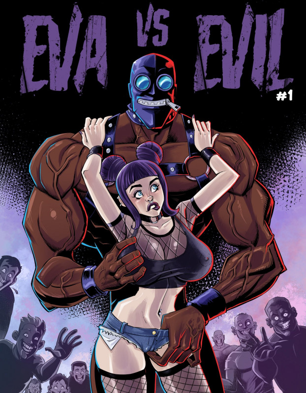 NaughtyComix - Eva Vs Evil Porn Comic
