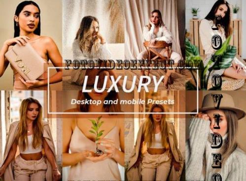 12 Luxury Lightroom Presets