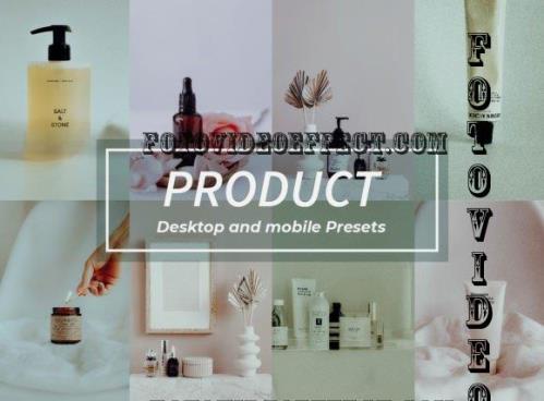 12 Product Lightroom Presets