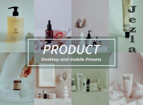 12 Product Lightroom Presets