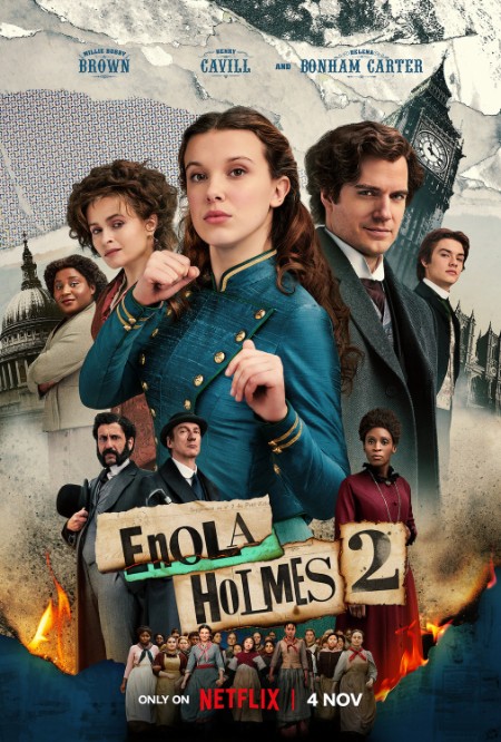 Enola Holmes 2 2022 4K HDR DV 2160p WEBDL Ita Eng x265-NAHOM