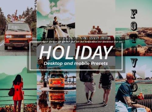 8 Holiday Lightroom Presets