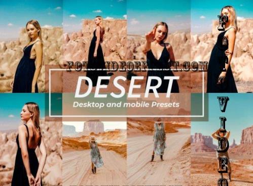 8 Desert Lightroom Presets