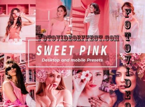 12 Sweet Pink Lightroom Presets