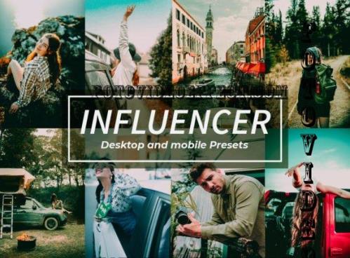 8 Influencer Lightroom Presets