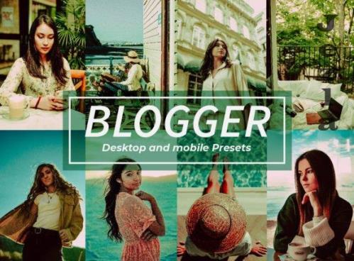 8 Blogger Lightroom Presets