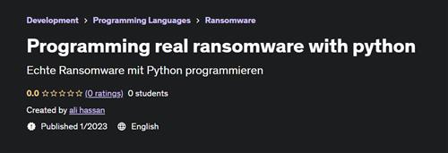 Programming real ransomware with python