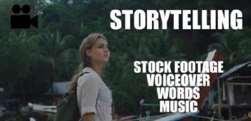 Impactful storytelling – With stock footage, voiceover and music