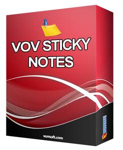 VovSoft Sticky Notes 8.3.0 Multilingual + Portable