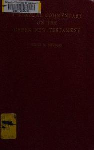 A Textual Commentary on the Greek New Testament (UBS4)