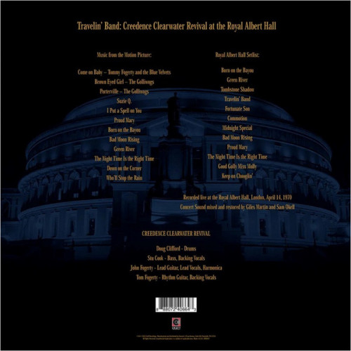 Creedence Clearwater Revival - Travelin� Band: Creedence Clearwater Revival At The Royal Albert Hall (1970) [2022] [2CD] Lossless