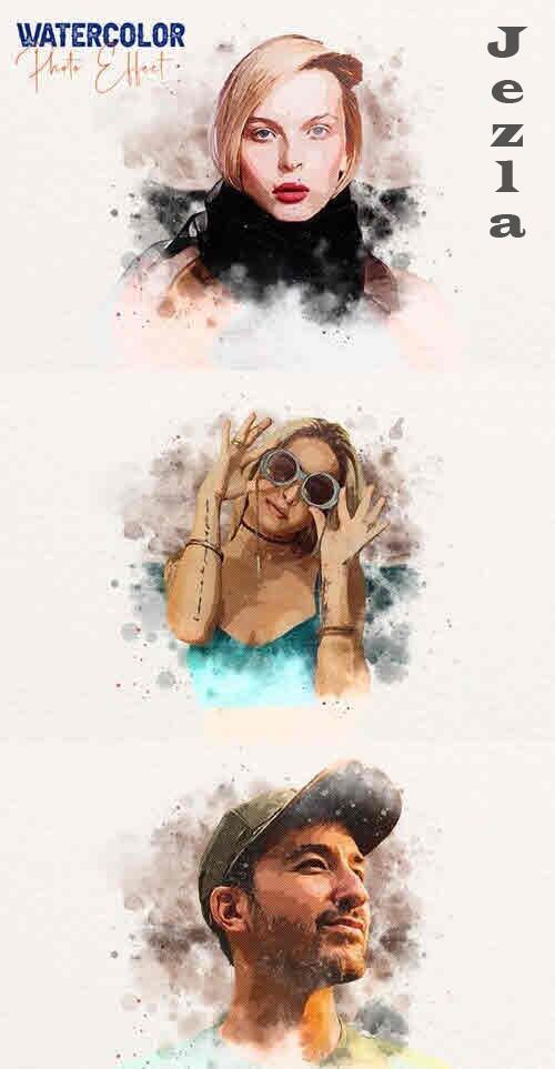 Watercolor Photo Effect 93