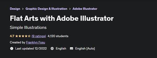 Flat Arts with Adobe Illustrator