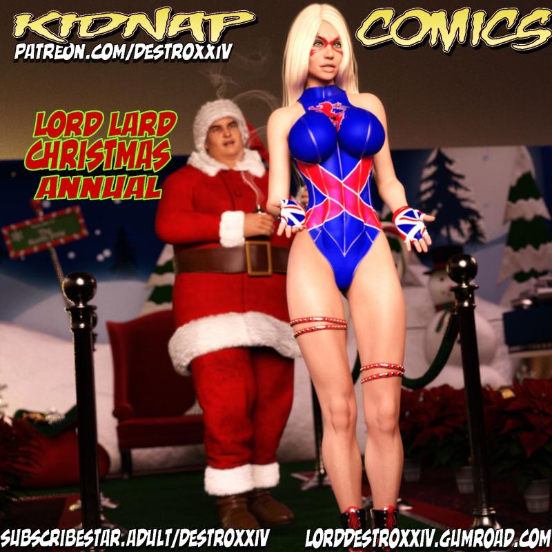 Destroxxiv - Xmas 2022 - Lord Lard Christmas Annual 3D Porn Comic