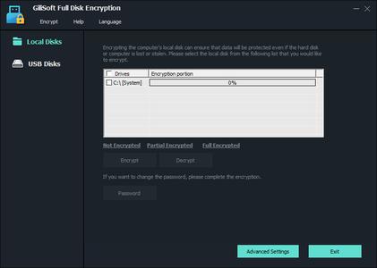 GiliSoft Full Disk Encryption 5.3