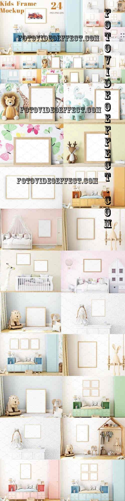 Kids Frame Mockup Bundle - 121 - 11013696