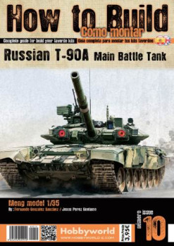 Russian T-90A Main Battle Tank (How to Build Como Montar 10)