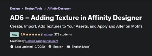 AD6 – Adding Texture in Affinity Designer