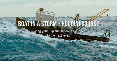 CG Imagine - Boat in a Storm with Diogo Guerreiro - Houdini Course