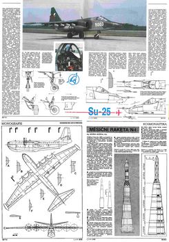Letectvi a Kosmonautika 1990-17-18-19 - Scale Drawings and Colors