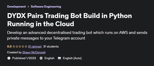 DYDX Pairs Trading Bot Build in Python Running in the Cloud