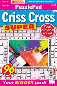PuzzleLife PuzzlePad Criss Cross Super - 29 December 2022