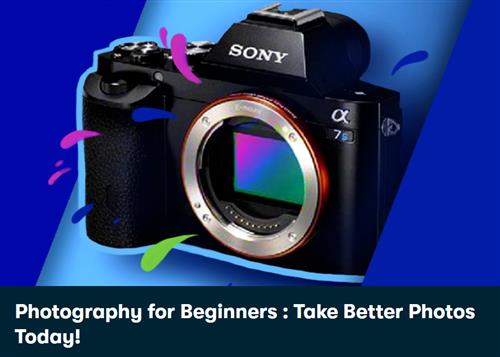 Photography for Beginners  Take Better Photos Today!