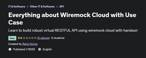 Everything about Wiremock Cloud with Use Case