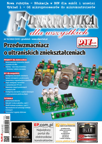 Elektronika Dla Wszystkich 12/2022