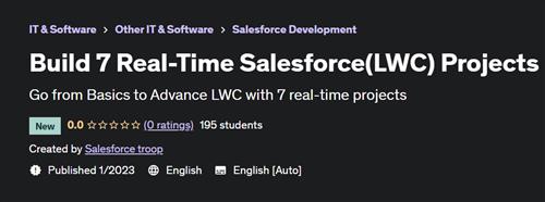 Zero To Hero With Real-Time Salesforce(LWC) Projects
