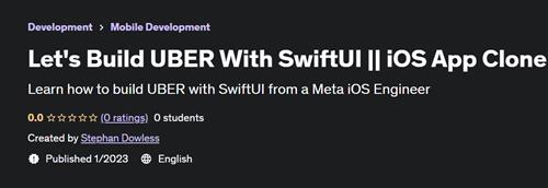 Let's Build UBER With SwiftUI || iOS App Clone