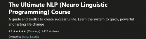 NLP Neuro Linguistic Programming The Complete NLP Course