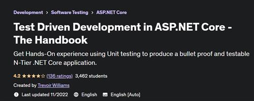 Test Driven Development in ASP.NET Core - The Handbook