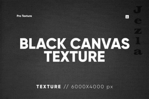 10 Black Canvas Texture HQ - 11014230