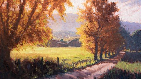 Impressionism Paint This Countryside Path In Oil Or Acrylic