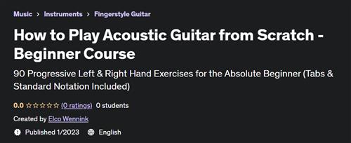 How to Play Acoustic Guitar from Scratch - Beginner Course