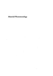 Material Phenomenology