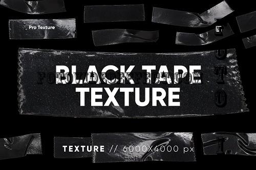 20 Black Tape Texture HQ - 11010400