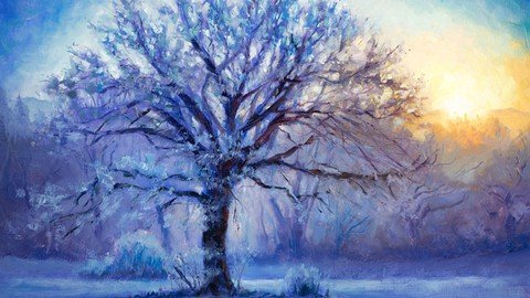 Impressionism Paint This Winter Scene In Oil Or Acrylic