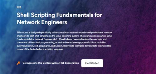 INE – Shell Scripting Fundamentals for Network Engineers