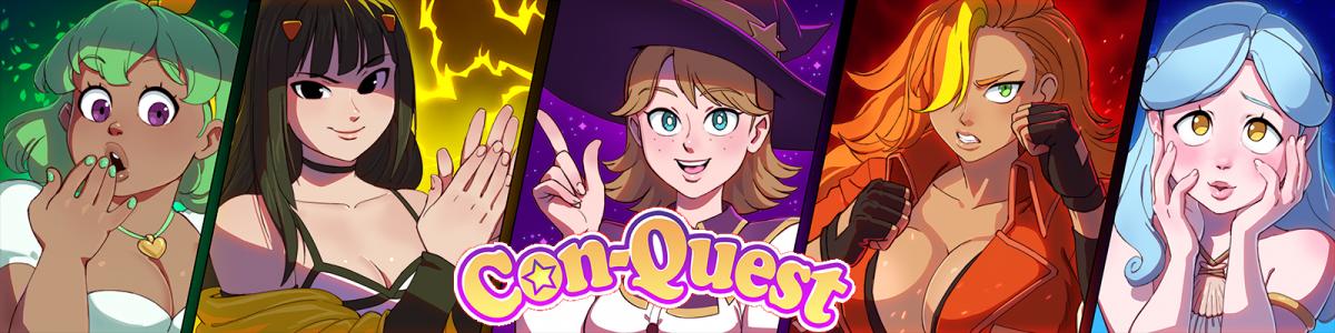 Con-Quest [InProgress, 0.17 Beta 1] (Cuddle Pit) [uncen] [2022, RPG, ADV, Flash, Fight, Parody/Comedy, Pokemon, Cosplay, Blowjob] [eng]