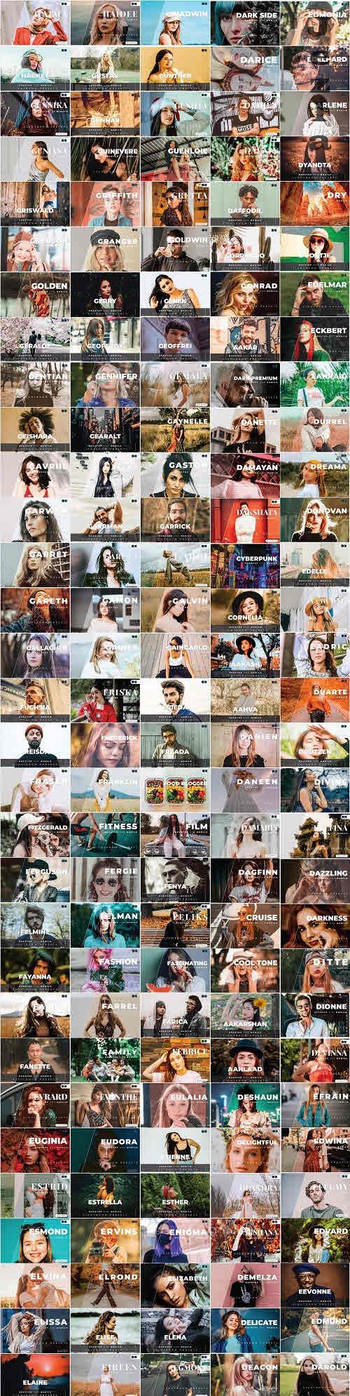 Bangset Shop Bundle - 157 Mobile & Desktop Lightroom Presets