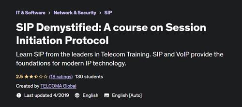 Sip Demystified A Course On Session Initiation Protocol