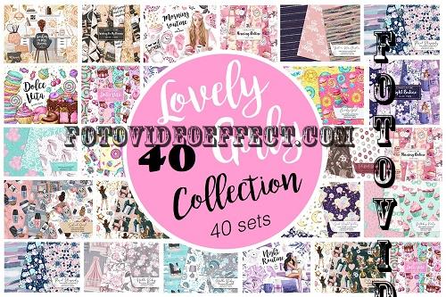 The Lovely Girly Collection - 41 Premium Graphics