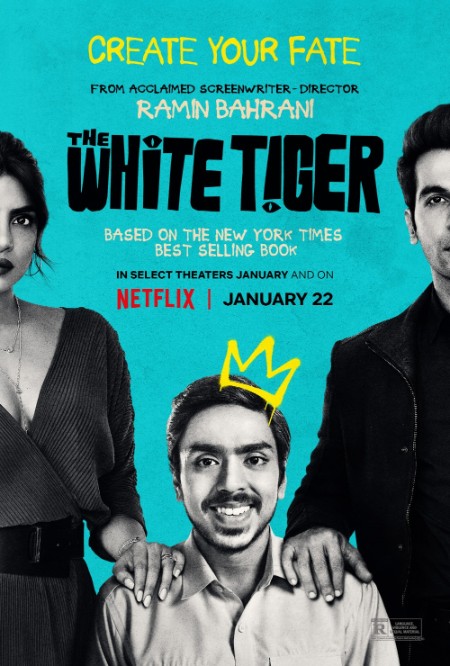 The White Tiger 2021 2160p NF WEB-DL x265 10bit SDR DDP5 1 Atmos-HONE